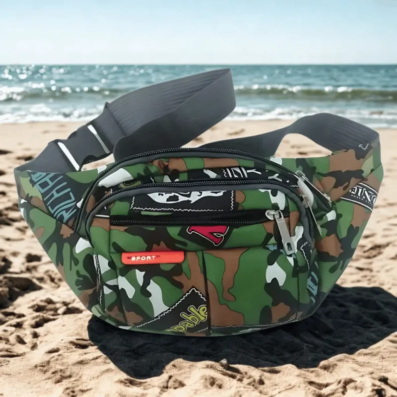 Sac Banane Militaire Vert