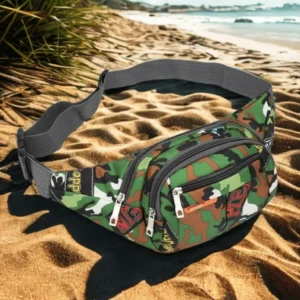 Sac Banane Militaire Vert